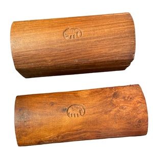 JCS Co 12 Elephant Napkin Rings & Box Vintage